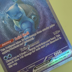 Pokemon TCG Blastoise ex 200/165 Scarlet & Violet 151 Special Illustration Rare - Image 5