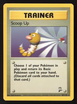 Scoop Up Rare Normal BS2 107/130 LP Pokemon TCG - Image 1