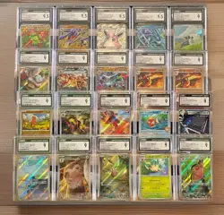 Pokemon TCG Bundle-Lot of 20 Slabs Graded By CGC*4-9.5 MINT+ & 16-Graded 9 MINT✨ - Image 1