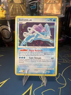 Pokemon TCG Suicune Holo Rare Card 19/132 2007 Secret Wonders LP - Image 1
