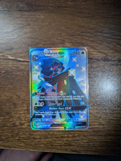 Pokemon TCG Decidueye GX SV47/SV94 Hidden Fates Shiny Vault Full Art Holo 240 LP - Image 1