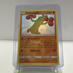 Sudowoodo SV20/SV94 Shiny Holo Rare Hidden Fates: Shiny Vault NM Pokemon - Image 1