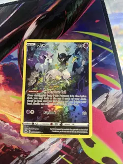 Pokemon TCG Crown Zenith Galarian Gallery Mew #GG10/GG70 Ultra Rare NM - Image 1