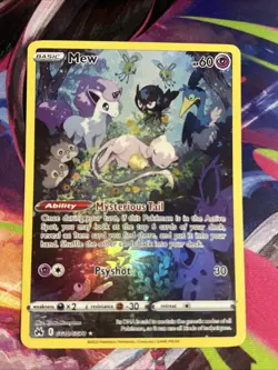 Pokemon TCG Crown Zenith Galarian Gallery Mew #GG10/GG70 Ultra Rare NM - Image 2