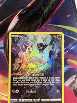 Pokemon TCG Crown Zenith Galarian Gallery Mew #GG10/GG70 Ultra Rare NM - Image 3