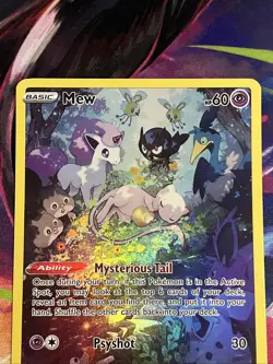 Pokemon TCG Crown Zenith Galarian Gallery Mew #GG10/GG70 Ultra Rare NM - Image 5