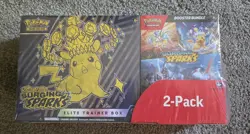 Pokemon TCG Surging Sparks Pokemon EtB and Booster Bundle Costco Exclusive - Image 1