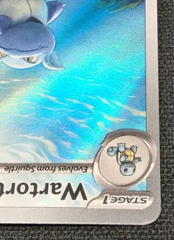 2023 Pokemon MEW-EN 151 - Illustration Rare Holo - 171/165 Wartortle - Image 4