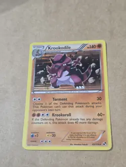 Pokemon - Krookodile - 65/114 Holo Rare - Black & White NM - Image 1