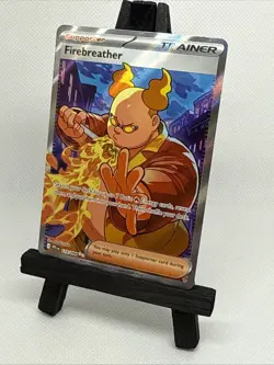 Fire Breather 119/94 Full Art Trainer Holo Me02: Phantasmal Flames Pokemon TCG - Image 2