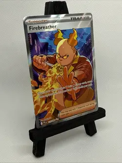 Fire Breather 119/94 Full Art Trainer Holo Me02: Phantasmal Flames Pokemon TCG - Image 3