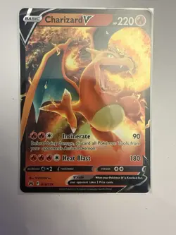 Charizard v 18/159 2023 Pokemon Crown Zenith Pokemon TCG Nm/M - Image 1