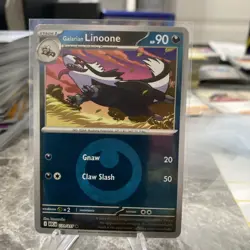 Ascended Heroes Galarian Linoone Reverse Holo Dark Energy #131/217 Pokemon TCG - Image 1