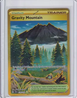 Pokemon TCG Trainer Stadium Gravity Mountain 250/191 Surging Sparks NM/MINT - Image 3