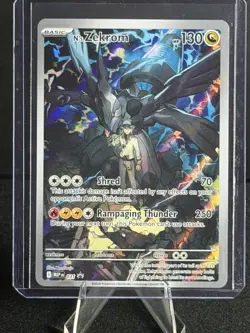 Pokemon TCG N’s Zekrom 031 Ascended Heroes Promo BLACK STAR - Image 1