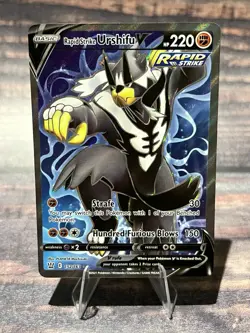 Pokemon TCG - Rapid Strike Urshifu V 152/163 Ultra Rare - Battle Styles - Image 1