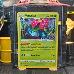 Venusaur Pokemon Go Holo Pokemon TCG 003/078 Rare - Image 1