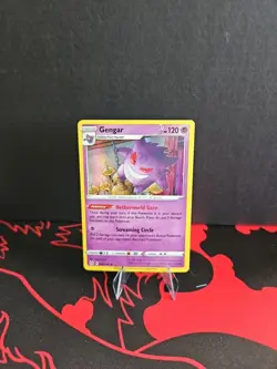 Gengar Holo Rare SWSH11: Lost Origin 066/196 Pokemon NM - Image 1