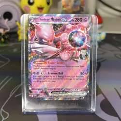 Pokemon Team Rocket's Mewtwo EX 081/182 Sv10: Destined Rivals Full Art Holo - Image 1