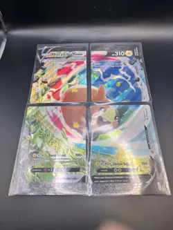 MORPEKO V-UNION SWSH (SET OF 4) SWORD & SHIELD POKEMON (ULTRA RARE PROMO, NM) - Image 1