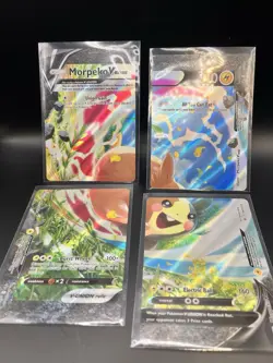 MORPEKO V-UNION SWSH (SET OF 4) SWORD & SHIELD POKEMON (ULTRA RARE PROMO, NM) - Image 2