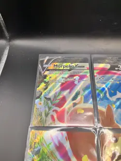 MORPEKO V-UNION SWSH (SET OF 4) SWORD & SHIELD POKEMON (ULTRA RARE PROMO, NM) - Image 3