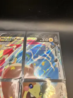 MORPEKO V-UNION SWSH (SET OF 4) SWORD & SHIELD POKEMON (ULTRA RARE PROMO, NM) - Image 4