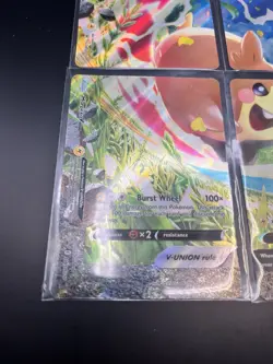 MORPEKO V-UNION SWSH (SET OF 4) SWORD & SHIELD POKEMON (ULTRA RARE PROMO, NM) - Image 5