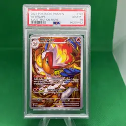 2024 POKEMON TWM EN-TWILIGHT MASQUERADE ILLUSTRATION RARE #173 INFERNAPE PSA 10 - Image 1