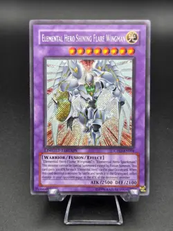 Elemental HERO Shining Flare Wingman CT03-EN004 YuGiOh Collectible Tins 2006 - Image 1