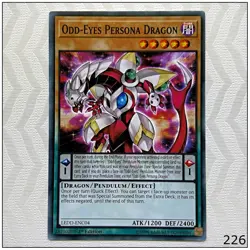 Odd-Eyes Persona Dragon - LEDD-ENC04 - Common 1st Edition Yugioh - Image 1