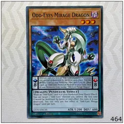Odd-Eyes Mirage Dragon - LEDD-ENC05 - Common 1st Edition Yugioh - Image 1