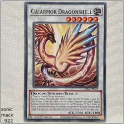 Gaiarmor Dragonshell - DAMA-EN042 - Common 1st Edition Yugioh - Image 1