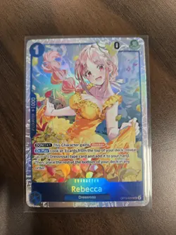 One Piece TCG OP15-053 SR Rebecca Adventure on Kami's Island English OP15 - Image 1