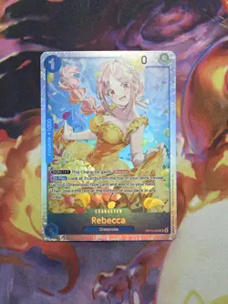 One Piece TCG Rebecca OP15-053 SR Adventure on KAMI’s Island English - Image 1