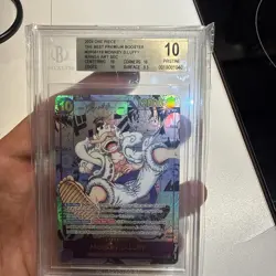 One Piece Tcg Op05119 Manga Art Rare BGS 10 - Image 1