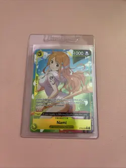 One Piece Nami ST29-008 Alt Art Parallel -Egghead Starter Deck Foil NM - Image 1