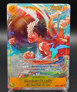 Monkey D. Luffy (Alt Art) OP15-119 SEC Adventure on KAMI's Island ENGLISH OP15 - Image 1