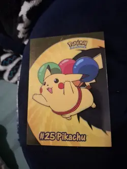 2000 Topps Pokemon Pikachu TV Animation Edition Series - Image 1