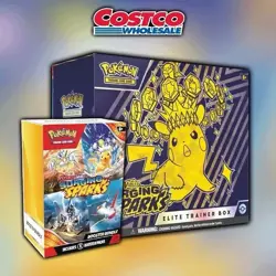 Pokemon Surging Sparks ETB & Booster Bundle Costco 2-Pack. Factory Sealed - Image 1