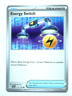 Energy Switch 173/198 NM Pokemon Card Scarlet & Violet SVI EN 2023 Item Common - Image 1
