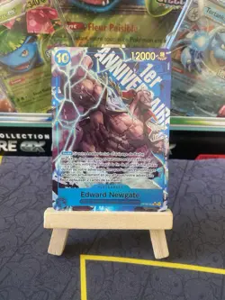 🇫🇷 Carte One Piece TCG Edward Newgate OP08-043 Anniversary 1er Anniversaire FR - Image 1