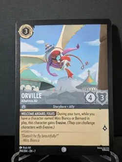 Orville - Albatross Air - Archazia's Island - 194/204 - Lorcana Common Non Foil - Image 1