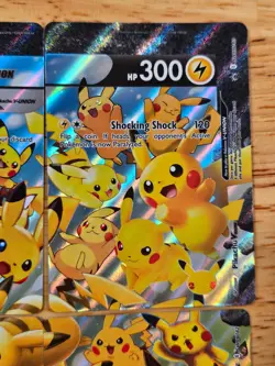 Pikachu V-Union PROMO Set of All 4 Cards SWSH139-142 NM Pokemon Nintendo M9253 - Image 3