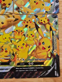 Pikachu V-Union PROMO Set of All 4 Cards SWSH139-142 NM Pokemon Nintendo M9253 - Image 5