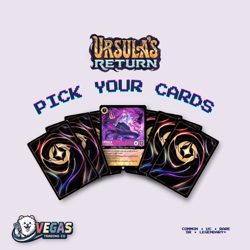 Disney Lorcana - PICK YOUR CARDS! Ursula's Return 1-204 - Deck Builder - Image 1