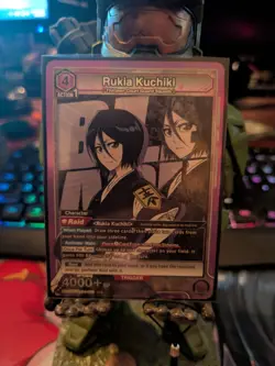Union Arena TCG Bleach Rukia Kuchiki Star Rookie Alt Art UE01BT/BLC-1-053 NM - Image 1
