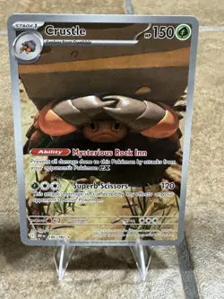 Crustle 186/182 DRI Destined Rivals NM Illustration Rare Pokemon Card - Image 1