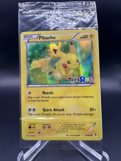 SEALED Pokemon TCG Pikachu Toys R Us Promo 26/83 Holo Foil - Image 1