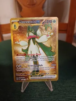 MEOWSCARADA ex 2023 POKEMON CARD #271/193 PAL EN-PALDEA EVOLVED HYPER RARE - Image 1